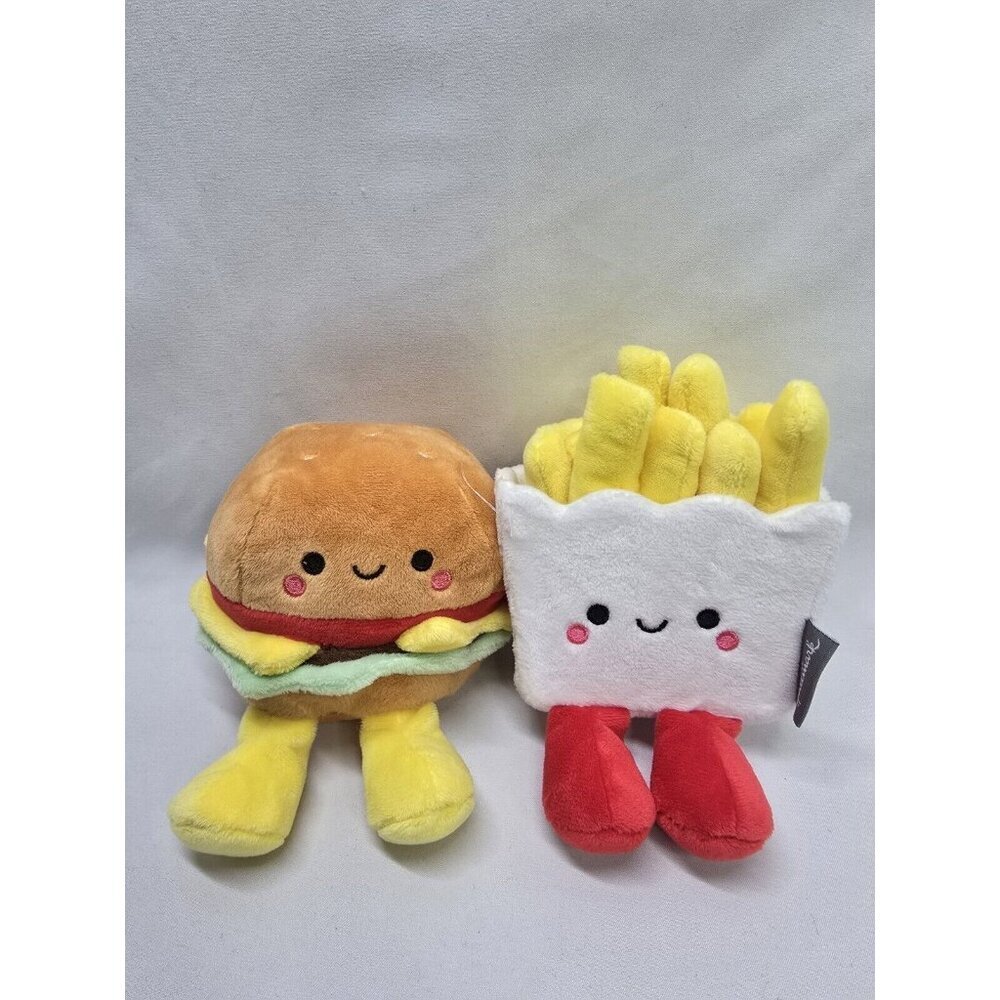 Hallmark Better Together Burger And Fries Magnetic Plush Set